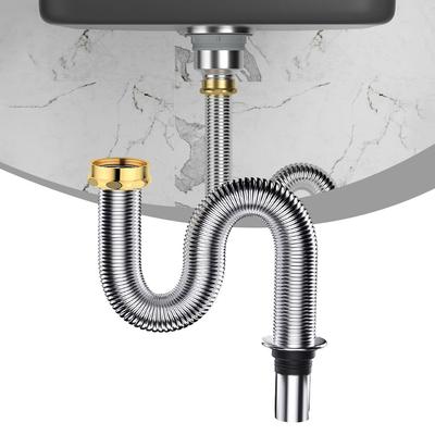 Sink Drain Hose 40/60cm Accessories Flexible Replacement