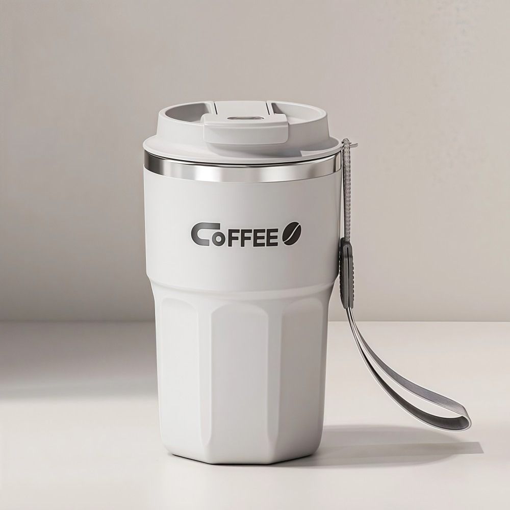 Portable Double-Walled Milk Coffee Cup 304 Stainless Steel Sealed Thermos Mug Insulated Leak-proof Drinking Cup Boys Girls