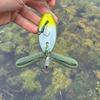 5CM Topwater Frog Bait with Propeller Feet Silicone Bionic Frog Artificial Swimbait with Hooks Freshwater Saltwater Trout Bass Fishing Accessories