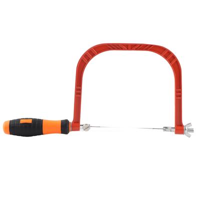 Mini Scie à Archet Réglable en Alliage d'Aluminium pour Coupe de Bois Manuelle Outils de Quincaillerie