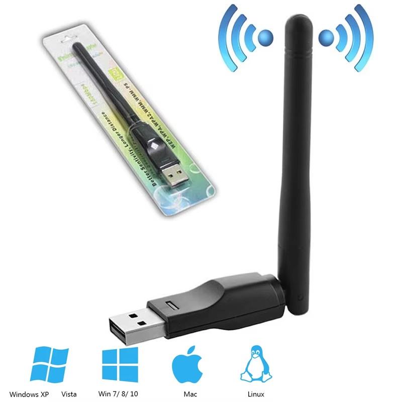 Mini USB WiFi Adapter Wireless Network Card 150Mbps USB Ethernet WIFI Dongle USB Lan WiFi Wireless Transmitter PC WIFI Receiver