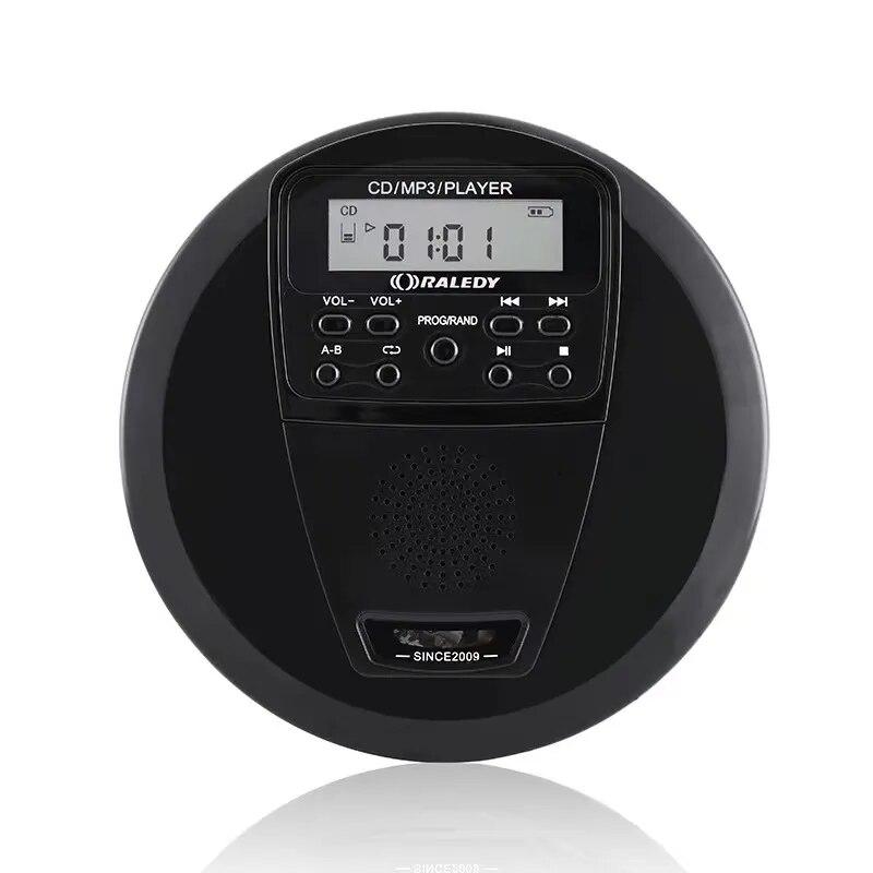 Tragbare CD mit Bluetooth-Lautsprecher, ultradünner CD-Player für Studenten, Englisch, USB-Flash-Disk, Wiederholungslautsprecher, MP3-USB