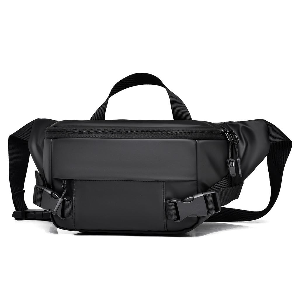Crossbody Bag Men'S Trendy Cool Multi-Functional Breast Bag Simple Fanny Bag Shoulder Bag Men'S Bag Personalized Backpack