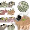 Ins Style Korean Tablecloth Plaid Background Fabric Home Decoration Desk Cloth