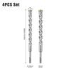 Cross Drill Bit Alloy Electric Hammer Drill Concrete Through Wall Hole Impact Drill Bit, Wall Hole Drill, Electric Hammer Drill Bit