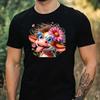 T-Shirt Men Funny Cow Motif Cotton Size XS To 5XL