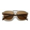 New Retro Acrylic Insert Square Frame Sunglasses Driving Sunglasses Men'S  Large Frame Glasses 28007