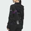 Adidas Breeze Run Reflective Print Removable Sleeve Running Sports Slim Jacket Women Jacket KF4923