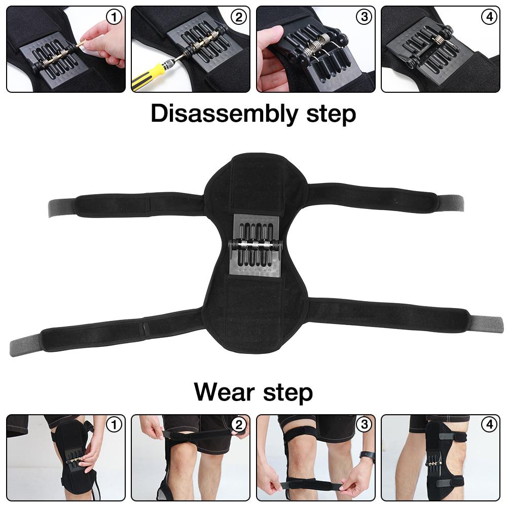 Knee Protector Joint Support Knee Pads Breathable Non-Slip Power Lift Knee Pads Leg Protector