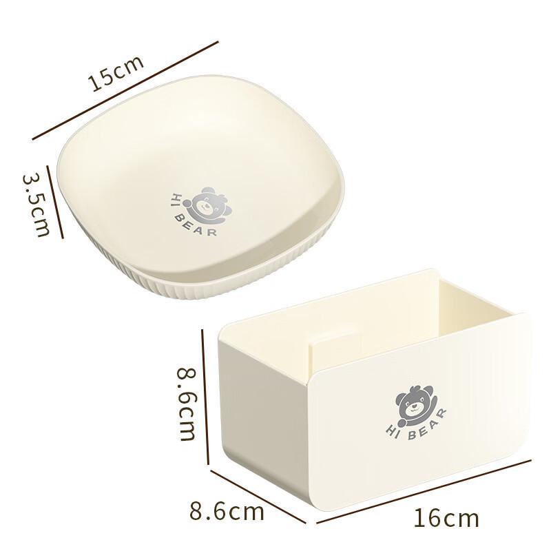 ZISIZ Transparent Plastic Dessert Plates