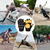 Longboard Slide Handschuhe Skateboard Handschuhe Fäustlinge mit Gleitblöcken Longboard Downhill Slide Handschuhe