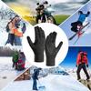 USB Electric Winter Gloves with Cable Thermal Touchscreen Gloves Laptop Gloves for Running Driving Hiking