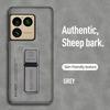Cases For Sony Xperia 1 VIII Skinsheep PU Leather Magnetic Holder Shockproof Case For Sony Xperia 1 VIII Matte Phone Back Cover