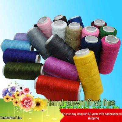 18-Color DIY Hand Sewing Cotton Thread for Patchwork and Crafts