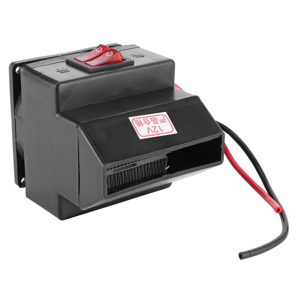 Car Heating Heater Auto Defroster Defogger Demister Black Air Warmer 12V 260W