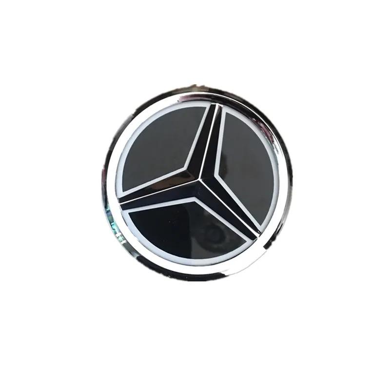 BENZ 9.5cm Car Rear Trunk Emblem ABS LED Badge Light Accessories for Mercedes Benz S350 S300L S A B C E Class GLA GLK ML GL GLC GLE