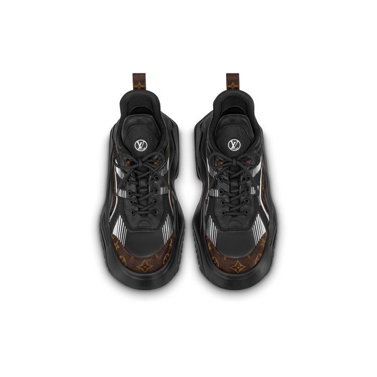 Louis Vuitton Archlight 2.0 Platform Sneakers 'Black White With Brown Monogram' 1ABIHC