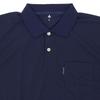 Polo Short Wickron Polo Shirt 1114228 [Montbell] Men's Shirt, Piqué Knit, Sleeve, WIC. (Navy (DKNV)/S)