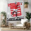 Manchester Wall Decor Tapestry Art For Pet Memorial Birthdaywedding Party Backdrop Family Gift