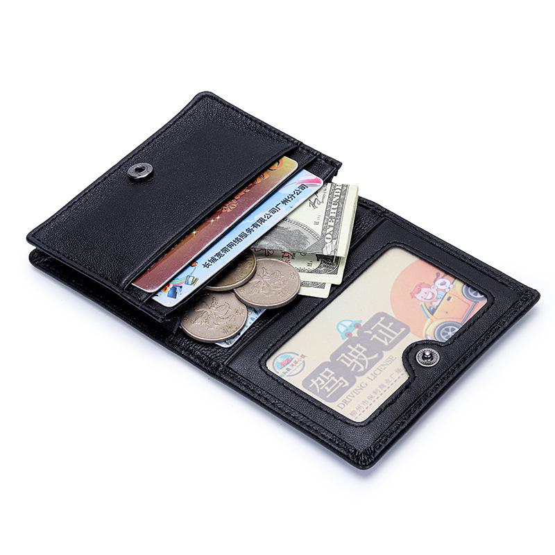 Unisex Woven Lambskin Business Card Holder: Genuine Leather, Large Capacity