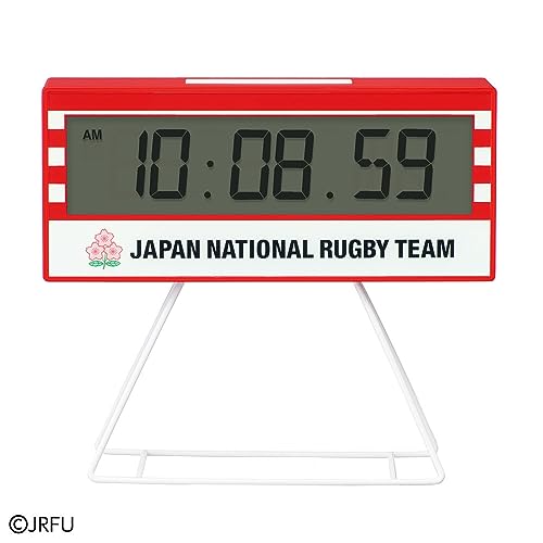 Seiko Clock Budík Stolní hodiny Nástěnné hodiny Digitální Sportovní Časovač Hodiny Červené 158 x 176 x 65mm AC802R