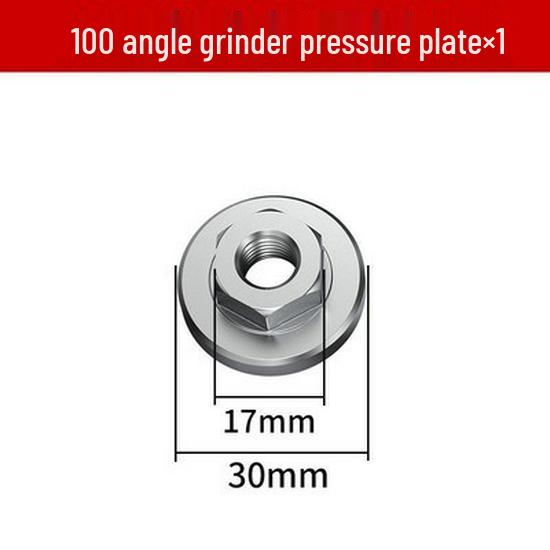 Universal Stainless Steel Anti-jamming Flange Nut Guard for 100 Angle Grinder