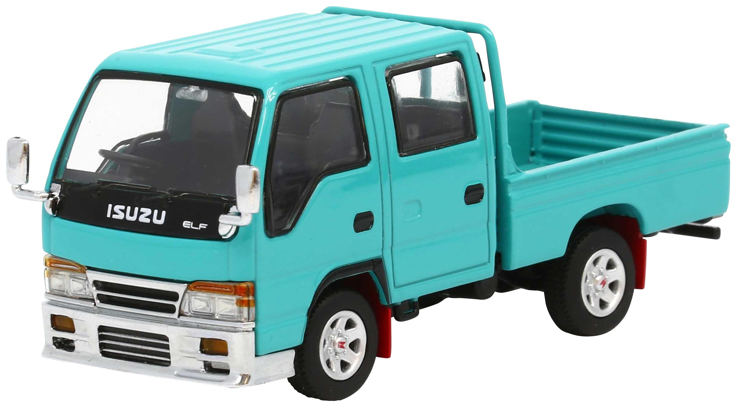 

Model1 1/64 Scale Isuzu Elf (ELF) Double Cab Custom Version - Tiffany Blue (Finished Model) T66634