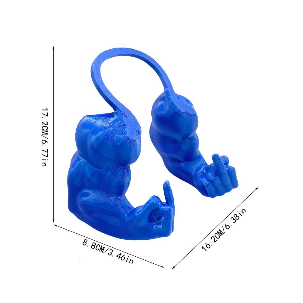 New Funny Finger Cat Muscle Arms Lightweight 3D Printing Cat Cosplay Muscle Arms Realistic Cat's Neck Arm Halloween Party Props