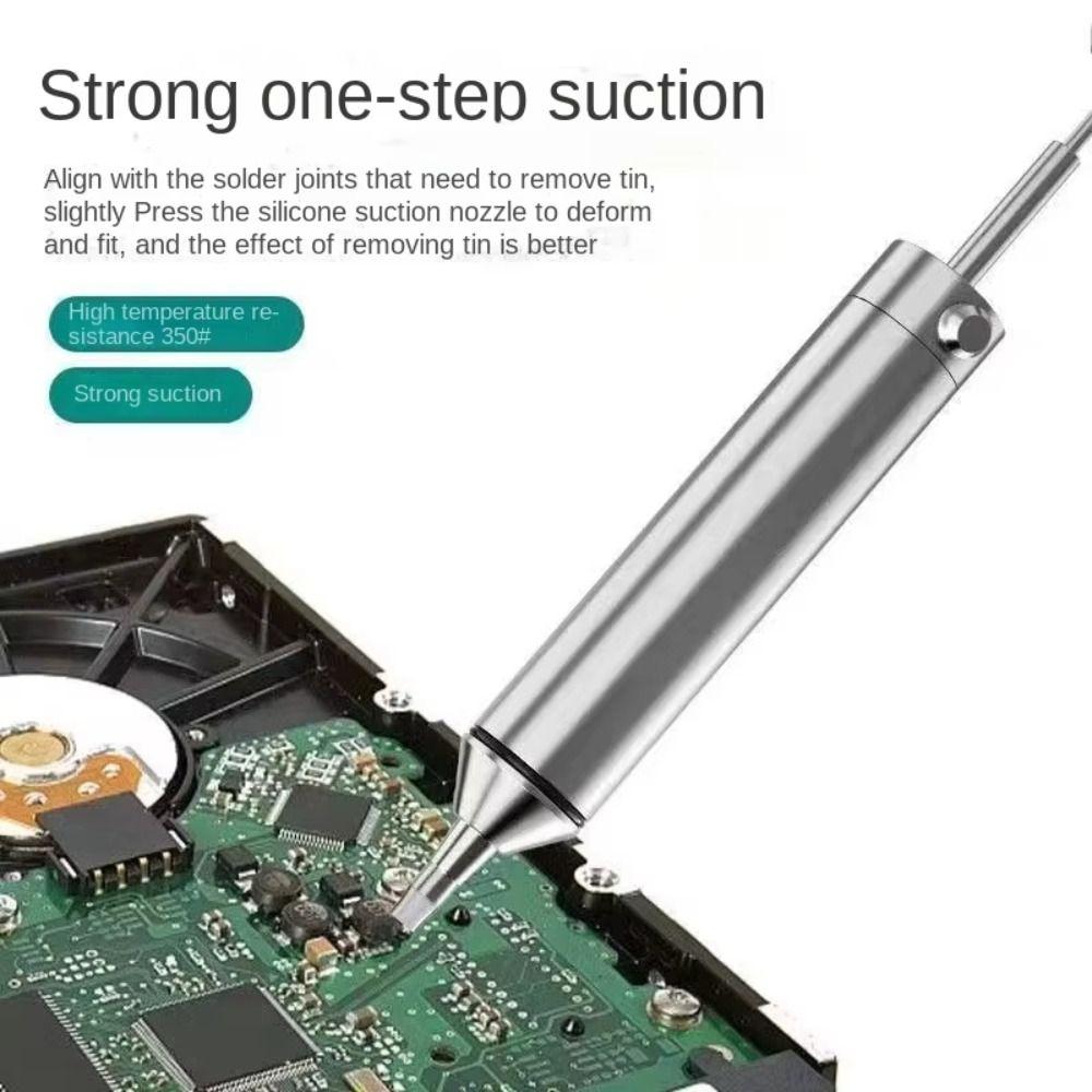 Desoldering Pump Solder Sucker Anti-Skid Solder Suction Large Tin Remover Electric Solder Iron