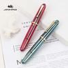 Luxury JinHao 9019 Dadao Fountain Pen Acrylic Transparent Spin Pen 40MM Nib Stationery Office School Supplies Writing Pens
