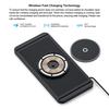 Per Apple / Huawei / Xiaomi Standard Qi Caricabatterie Wireless Magnetico per Auto Tappetino Antiscivolo con Luce Indicatrice