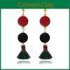 Fashionable And Simple Geometric Alloy Earrings With Tassels For Women