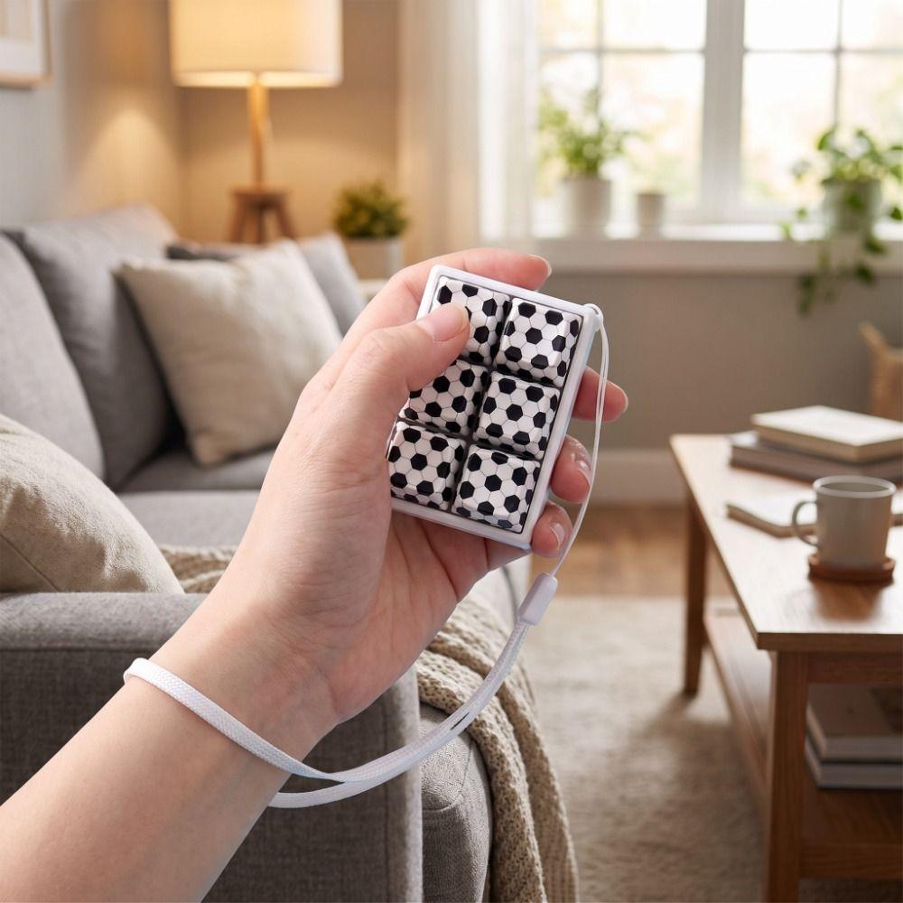 Silent Keyboard Fidget Clicker Toy Mini Fidget Keychain Fidget Play