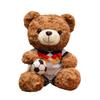 World Cup Football Teddy Bear Plush Doll - Cute Children's Gift Ornament Toy
