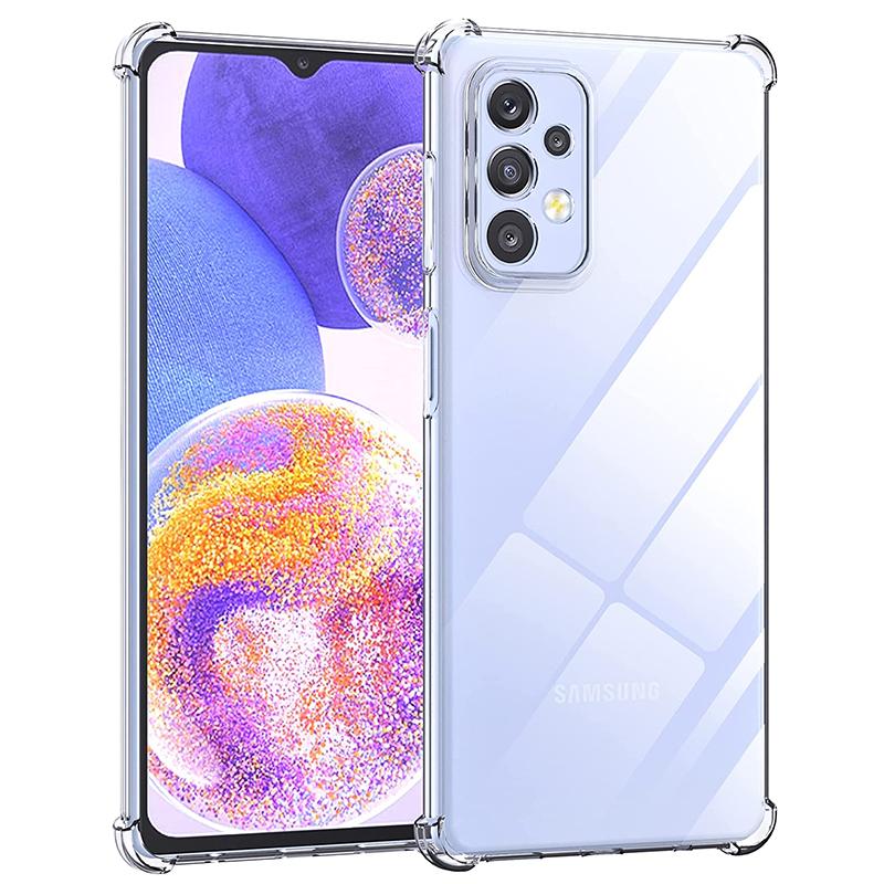 

Противоударный прозрачный чехол с подушкой безопасности для Samsung Galaxy A23 A 23 2022 4G 5G A23, прозрачный мягкий силиконовый чехол Samsung Galaxy A23 белый