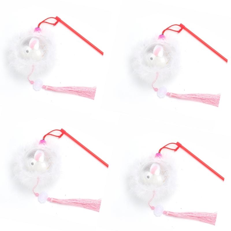 

Portable Rabbit Lanterns Ornament Chinese Autumn Festival Handheld Decorations Autumn Festival Parties Decorations 1