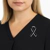 New Black Memorial Black Badge Queen Funeral Mourning Badge Alloy Souvenir Black Ribbon Brooch Pin For Funerals and Mourning