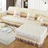 Nordic Style Sofa Cushion Four Seasons Lace Jacquard Non-slip Sofa Towel