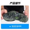 Wasserschuhe rutschfest wasserdicht verschleißfest Tarnung hohe Röhre Winter warm PVC Regenschuhe Gummistiefel