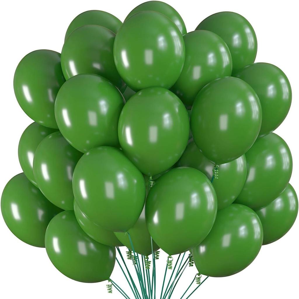 100ks balónků na párty, 10palcové prémiové rozmanité barevné balónky, velké balení silných latexových balónků na narozeniny, párty, Vánoce a svatbu