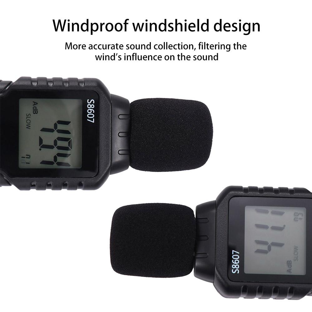 Handheld Noise Meter Digital dB Meter Sound Noise Level Decibel Meter  Sound Level Measure Tool