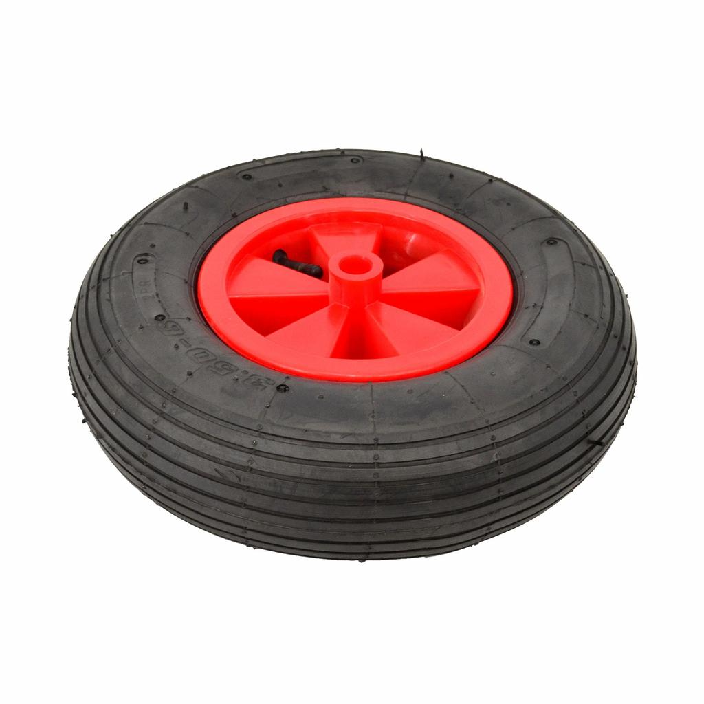 Awtools Koło Pneu.3.50 Plastik 2Pr Czer.