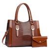 Stylish And Versatile Women's Bucket Bag Set With Spacious Design And Premium Pu Material