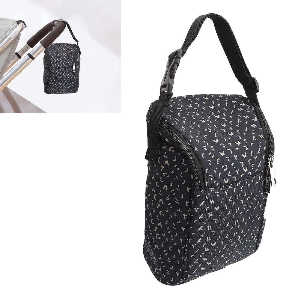 Baby Insulated Bottle Bag Breastmilk Cooler Warmer Waterproof Milk Storage Bag for Daycare Nursing Mom Dark Blue