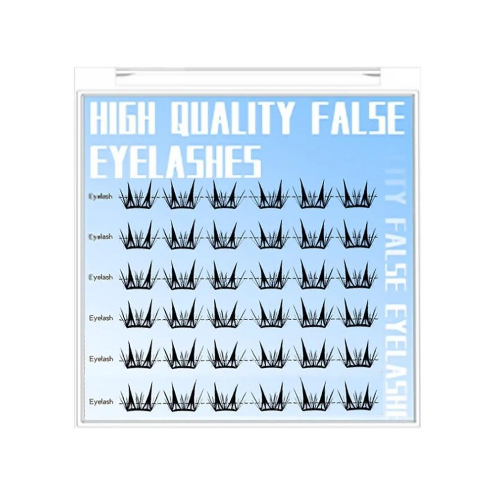 Easy Apply No Glue Eyelash Clusters Individual Lashes Cluster for Daily Makeup