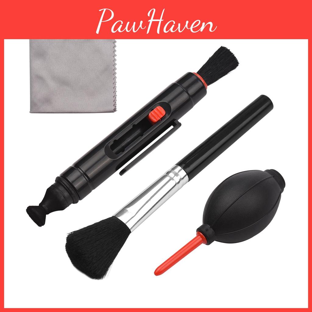 Lens Cleaning Kit Multifunctional Andoer Dust Blower Cleaning Pen Brush Microfiber Lens
