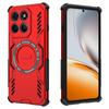 For Motorola Edge 60 Pro 5G Magnetic Case Butterfly Armor Hollow Heat Dissipation PC+TPU Phone Cover