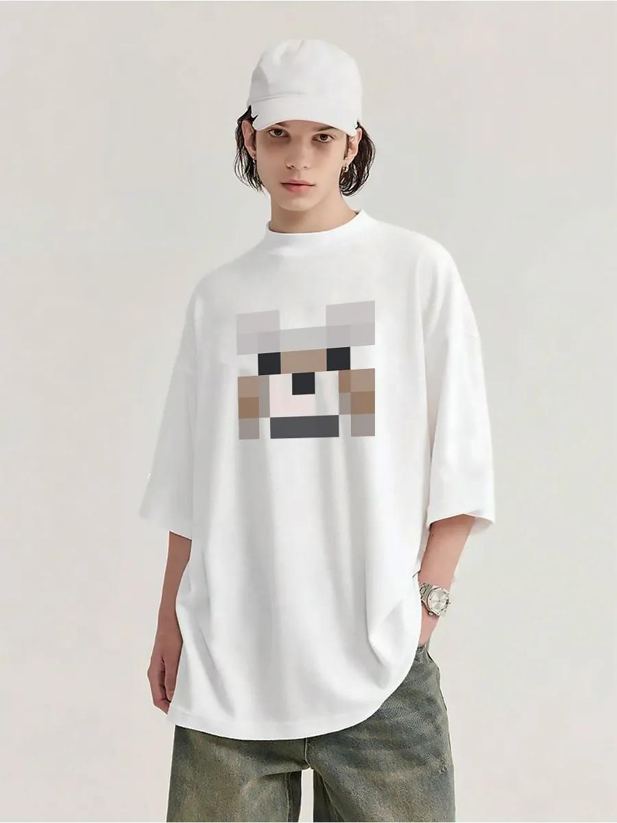 T-shirt Minecraft Wolf S
