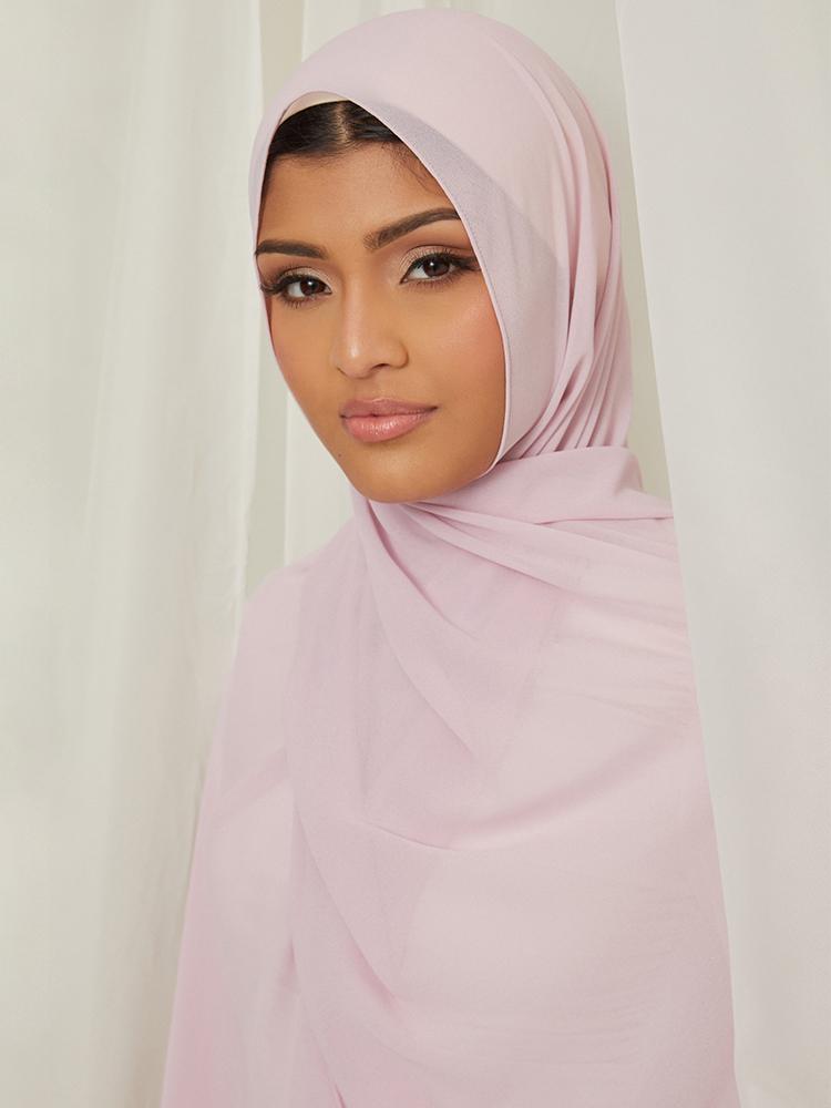 Premium Chiffon Hijab Scarf Malaysian Hijab Shawls Scarf Women Solid Color Head Wrap Tudung Bawal
