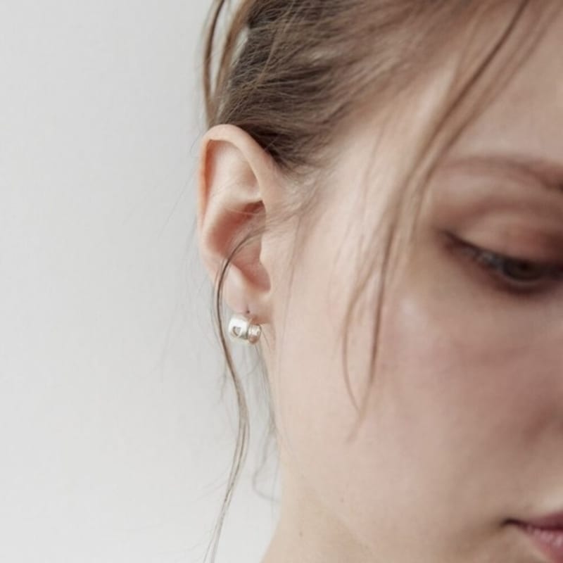 Salted Mini Love Hole Earring